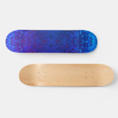 Royal Blue Blauwgroen Gemstone Persoonlijk Skateboard (Horizontaal)