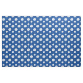 Royal Blue Cheerleader Pom Pom Pattern Stof (Fat Quarter)