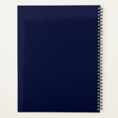 Royal Blue Color Planner (Achterkant)