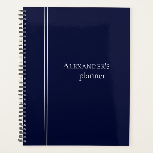 Royal Blue Color Planner (Voorkant)