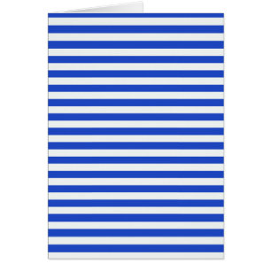 Royal Blue Combination Stripes van Shirley Taylor
