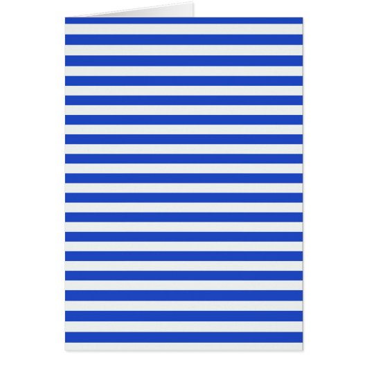 Royal Blue Combination Stripes van Shirley Taylor (Voorkant)