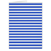 Royal Blue Combination Stripes van Shirley Taylor