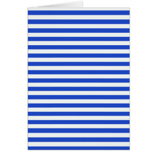 Royal Blue Combination Stripes van Shirley Taylor