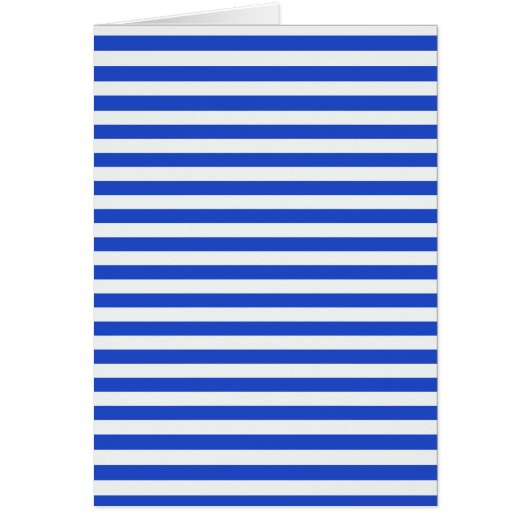 Royal Blue Combination Stripes van Shirley Taylor (Voorkant)