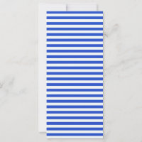 Royal Blue Combination Stripes van Shirley Taylor