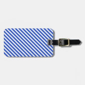 Royal Blue Combination Stripes van Shirley Taylor Bagagelabel (Voorkant horizontaal)