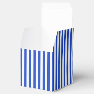 Royal Blue Combination Stripes van Shirley Taylor Bedankdoosjes