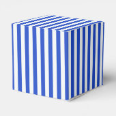 Royal Blue Combination Stripes van Shirley Taylor Bedankdoosjes (Achterkant)