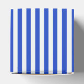 Royal Blue Combination Stripes van Shirley Taylor Bedankdoosjes (Bovenkant)