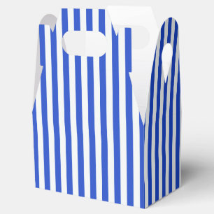 Royal Blue Combination Stripes van Shirley Taylor Bedankdoosjes