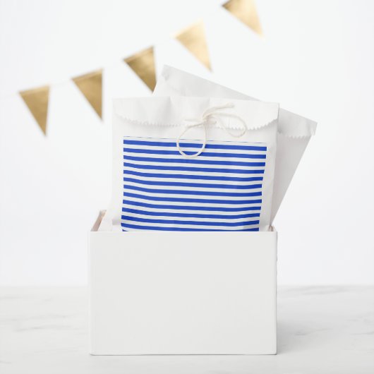 Royal Blue Combination Stripes van Shirley Taylor Bedankzakje (Feest)