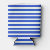 Royal Blue Combination Stripes van Shirley Taylor Blikjeskoeler (Voorkant)