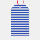 Royal Blue Combination Stripes van Shirley Taylor Cadeaulabel (Achterkant)