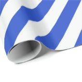 Royal Blue Combination Stripes van Shirley Taylor Cadeaupapier (Rol Hoek)