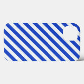 Royal Blue Combination Stripes van Shirley Taylor Case-Mate iPhone Case (Achterkant (horizontaal))