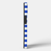 Royal Blue Combination Stripes van Shirley Taylor Case-Mate iPhone Case (Achterkant / Rechts)