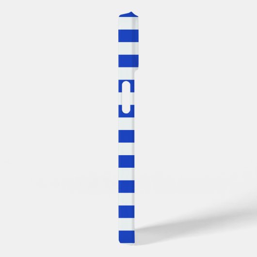 Royal Blue Combination Stripes van Shirley Taylor Case-Mate iPhone Case (Achterkant / Rechts)