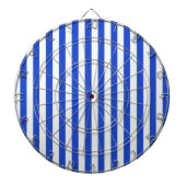 Royal Blue Combination Stripes van Shirley Taylor Dartbord (Voorkant)
