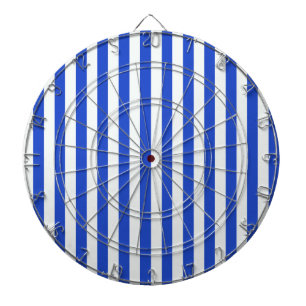 Royal Blue Combination Stripes van Shirley Taylor Dartbord