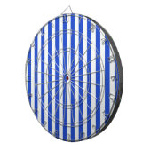 Royal Blue Combination Stripes van Shirley Taylor Dartbord (Voorkant Rechts)