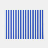 Royal Blue Combination Stripes van Shirley Taylor Deurmat (Voorkant)