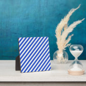 Royal Blue Combination Stripes van Shirley Taylor Fotoplaat (Insitu)