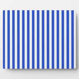 Royal Blue Combination Stripes van Shirley Taylor Fotoplaat