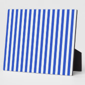 Royal Blue Combination Stripes van Shirley Taylor Fotoplaat (Zijkant)