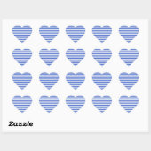 Royal Blue Combination Stripes van Shirley Taylor Hart Sticker (Vel)