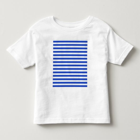 Royal Blue Combination Stripes van Shirley Taylor Kinder Shirts (Voorkant)