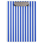 Royal Blue Combination Stripes van Shirley Taylor Klembord (Voorkant)