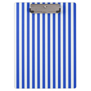 Royal Blue Combination Stripes van Shirley Taylor Klembord