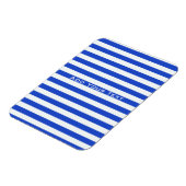 Royal Blue Combination Stripes van Shirley Taylor Magneet (Linkerzijde)