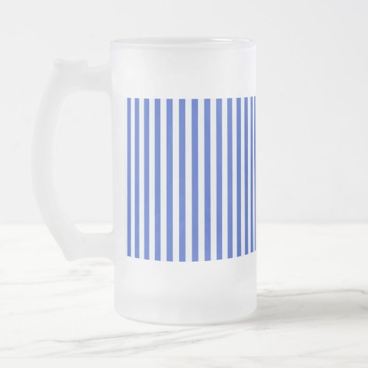 Royal Blue Combination Stripes van Shirley Taylor Matglas Bierpul (Links)