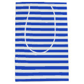 Royal Blue Combination Stripes van Shirley Taylor Medium Cadeauzakje (Voorkant)