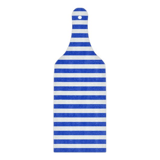 Royal Blue Combination Stripes van Shirley Taylor Snijplank (Voorkant)