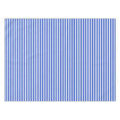 Royal Blue Combination Stripes van Shirley Taylor Tafelkleed (Voorkant (Horizontaal))