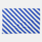 Royal Blue Combination Stripes van Shirley Taylor Theedoek (Horizontaal)