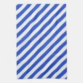 Royal Blue Combination Stripes van Shirley Taylor Theedoek (Verticaal)