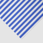 Royal Blue Combination Stripes van Shirley Taylor Tissuepapier (Detail)