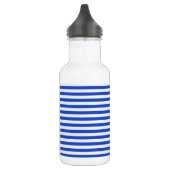 Royal Blue Combination Stripes van Shirley Taylor Waterfles (Links)