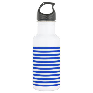 Royal Blue Combination Stripes van Shirley Taylor Waterfles