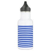 Royal Blue Combination Stripes van Shirley Taylor Waterfles (Rechts)