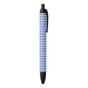 Royal Blue Combination Stripes van Shirley Taylor Zwarte Inkt Pen