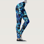 Royal Blue Craze. Leggings (Rechts)