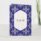 Royal Blue Cross-steek Alles in een sikh bruiloft (Achterkant)