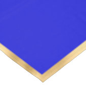 Royal Blue Crown Crest Personalized Tablecloth Tafelkleed (Gekanteld)