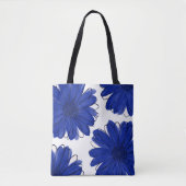 Royal Blue Daisies Tote Bag (Voorkant)