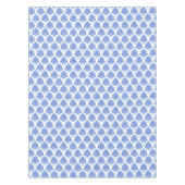Royal Blue Damask Tafelkleed (Voorkant)
